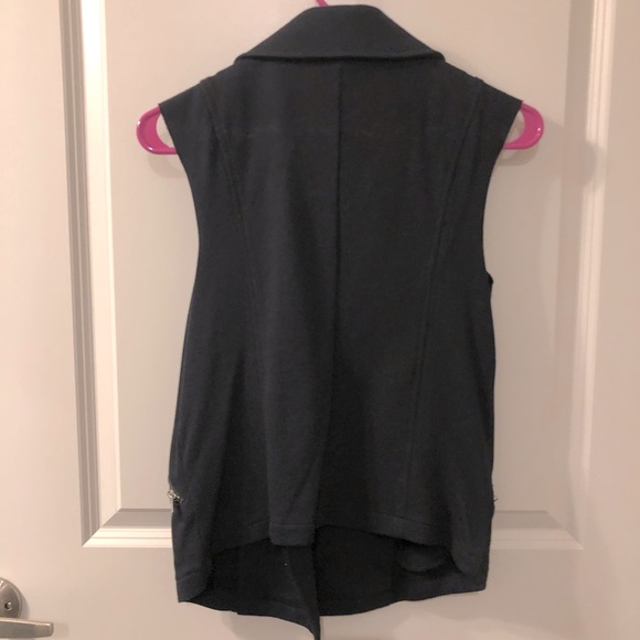 Urban Outfitters | Silence + noise | size s | black zip up vest - Picture 4 of 5